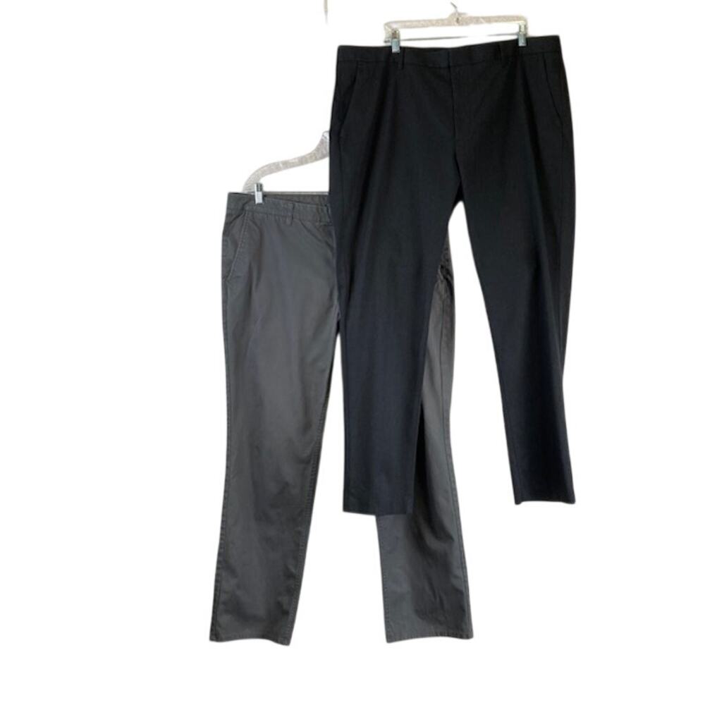 Bonobos men's pants (lot of 2) in steel gray & green gray.